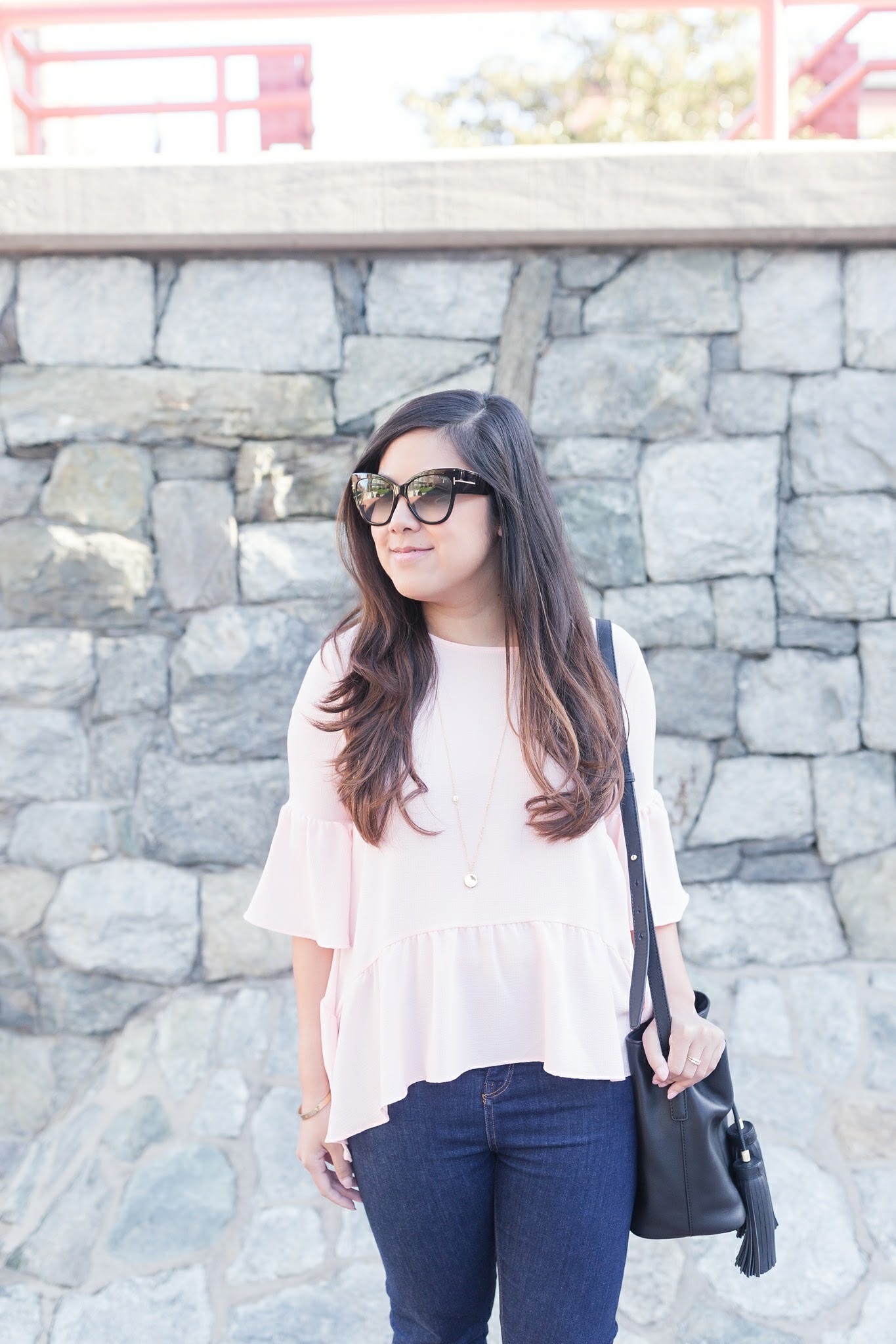 Spring Favorites - Pink Ruffles + The Ted Baker Bucket Bag - Stylista Esquire - @Stylistaesquire