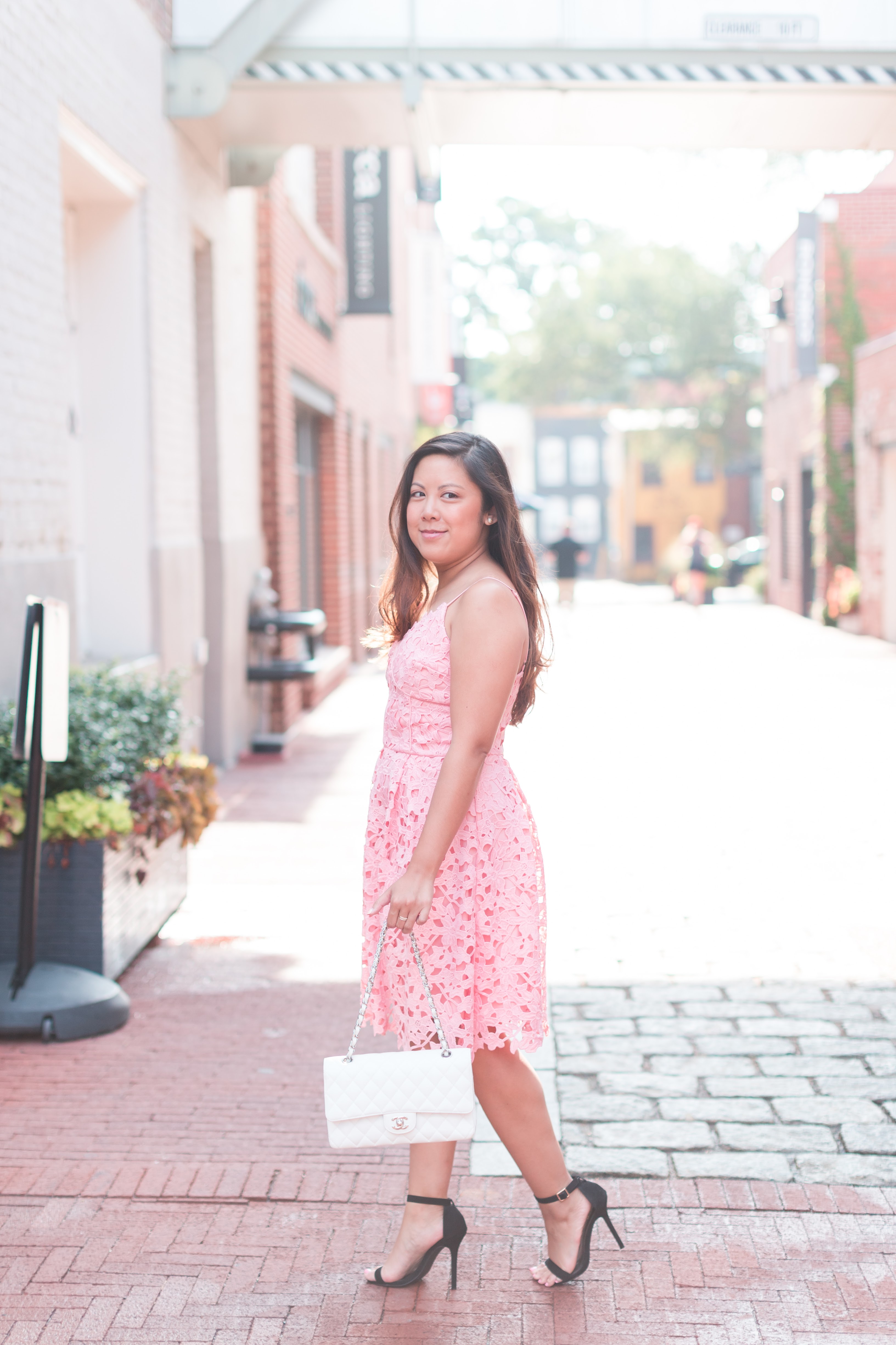 Embroidered Lace Midi Dress, Lane Bryant