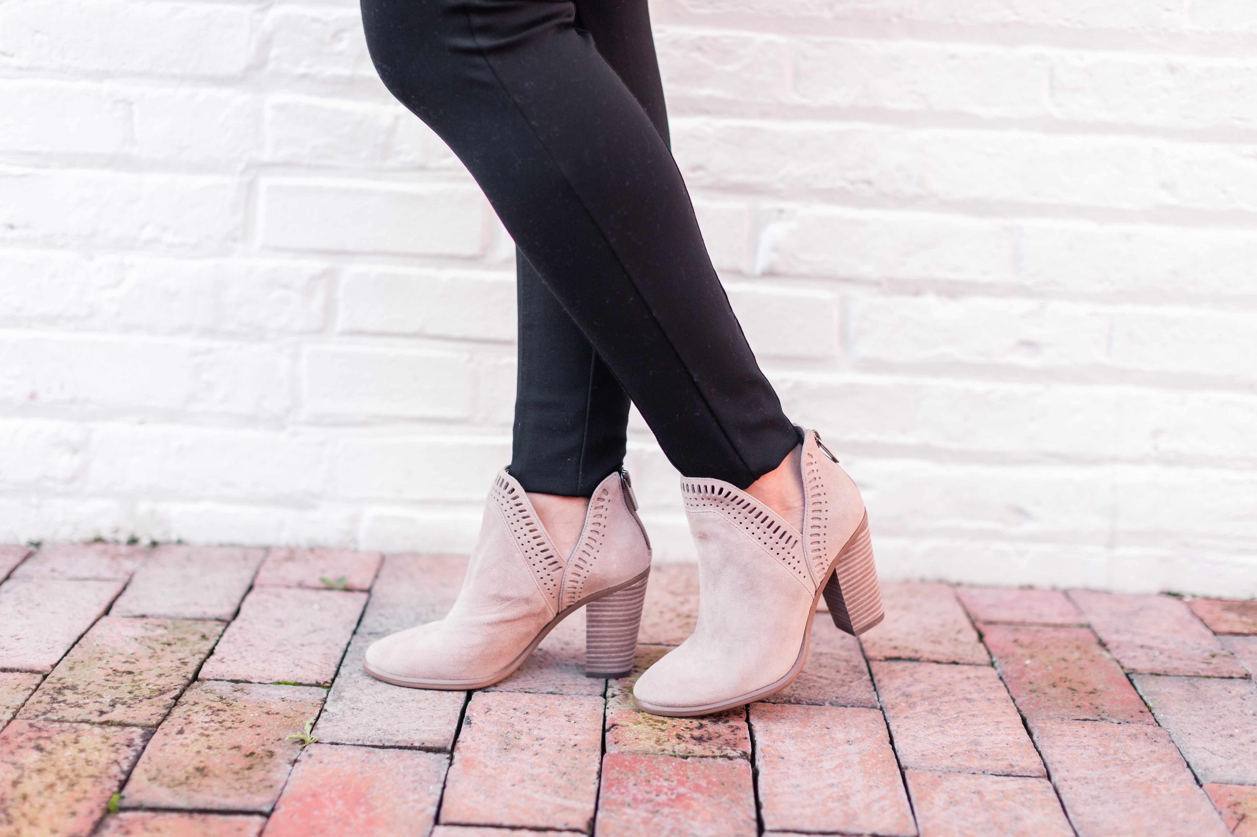 vince camuto split bootie