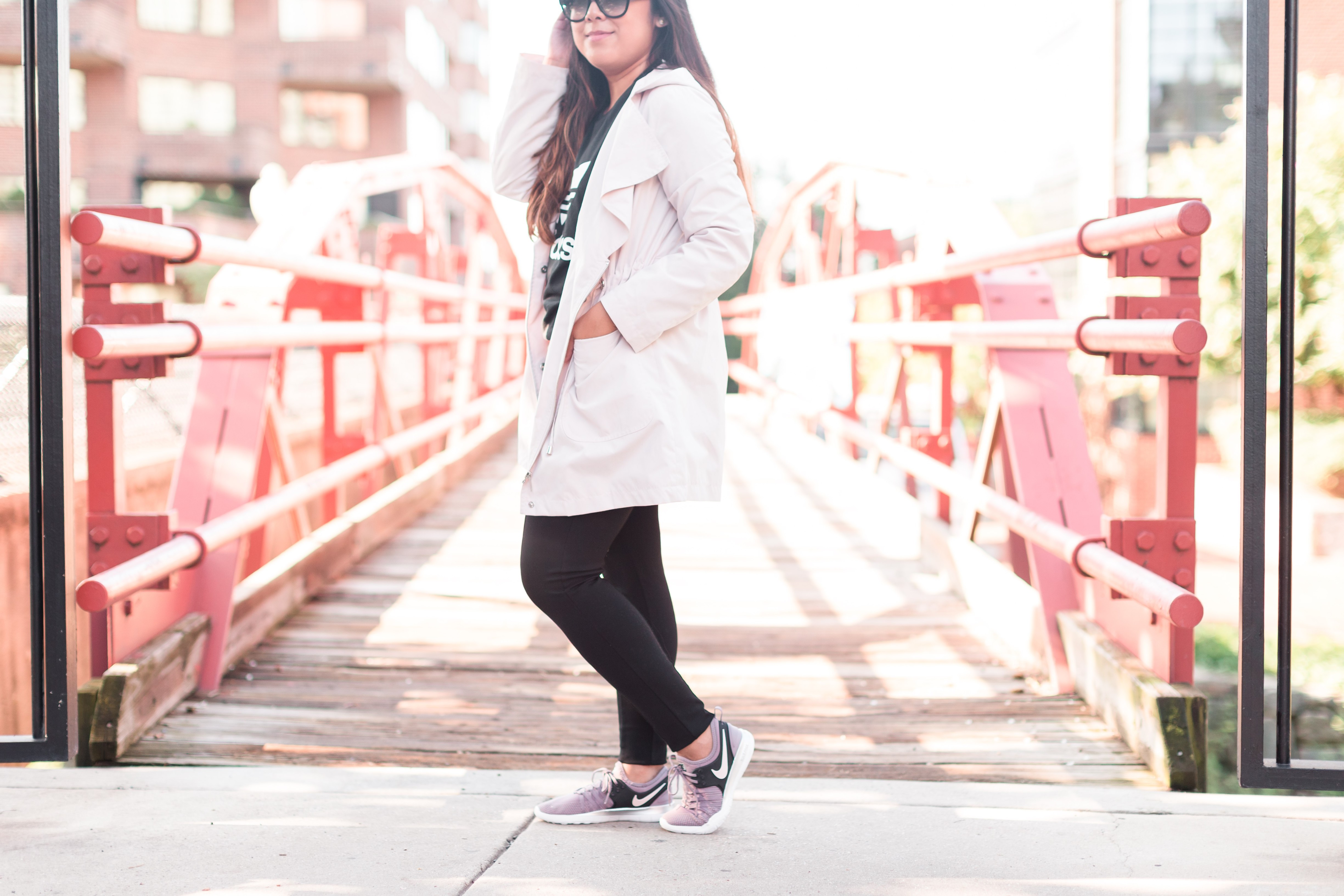 Pink Rain Coat - Stylista Esquire - @stylistaesquire