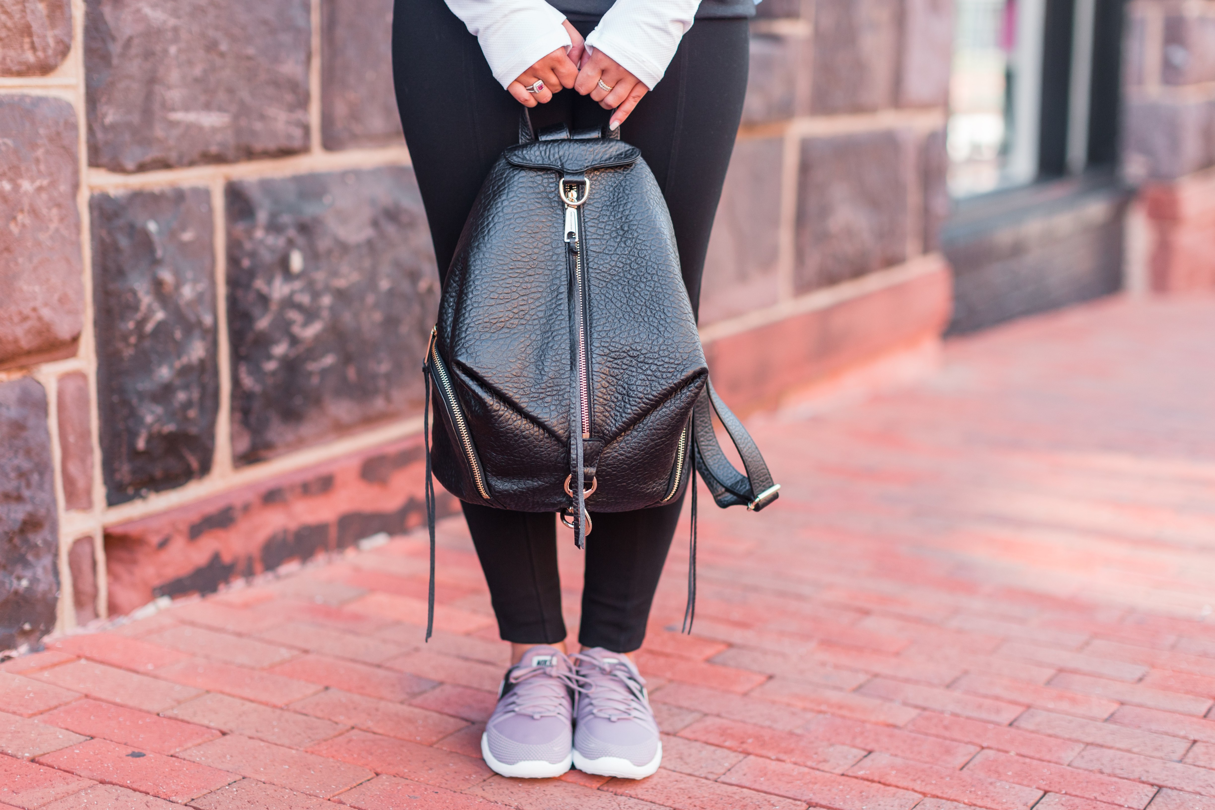 Rebecca Minkoff Backpack - Stylista Esquire - @stylistaesquire